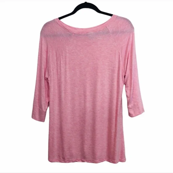 Honey Dew Pink T Shirt Women Size S - Picture 2 of 7